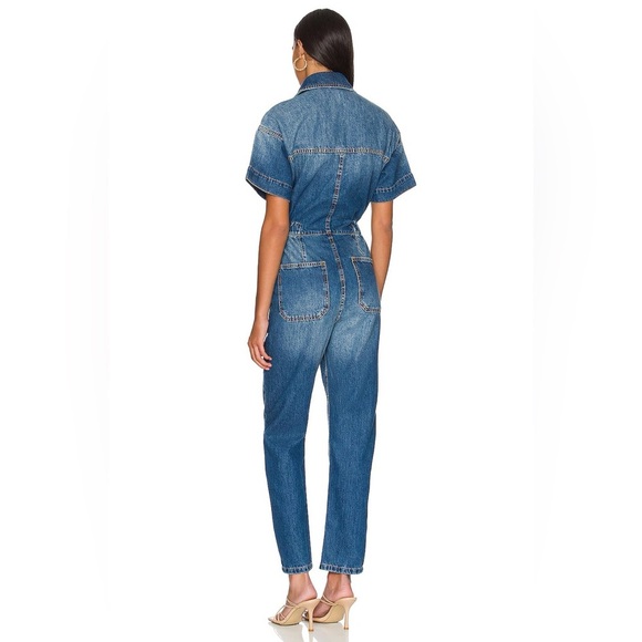 Free People Marci Jumpsuit in High Moon - Size M - Picture 2 of 3